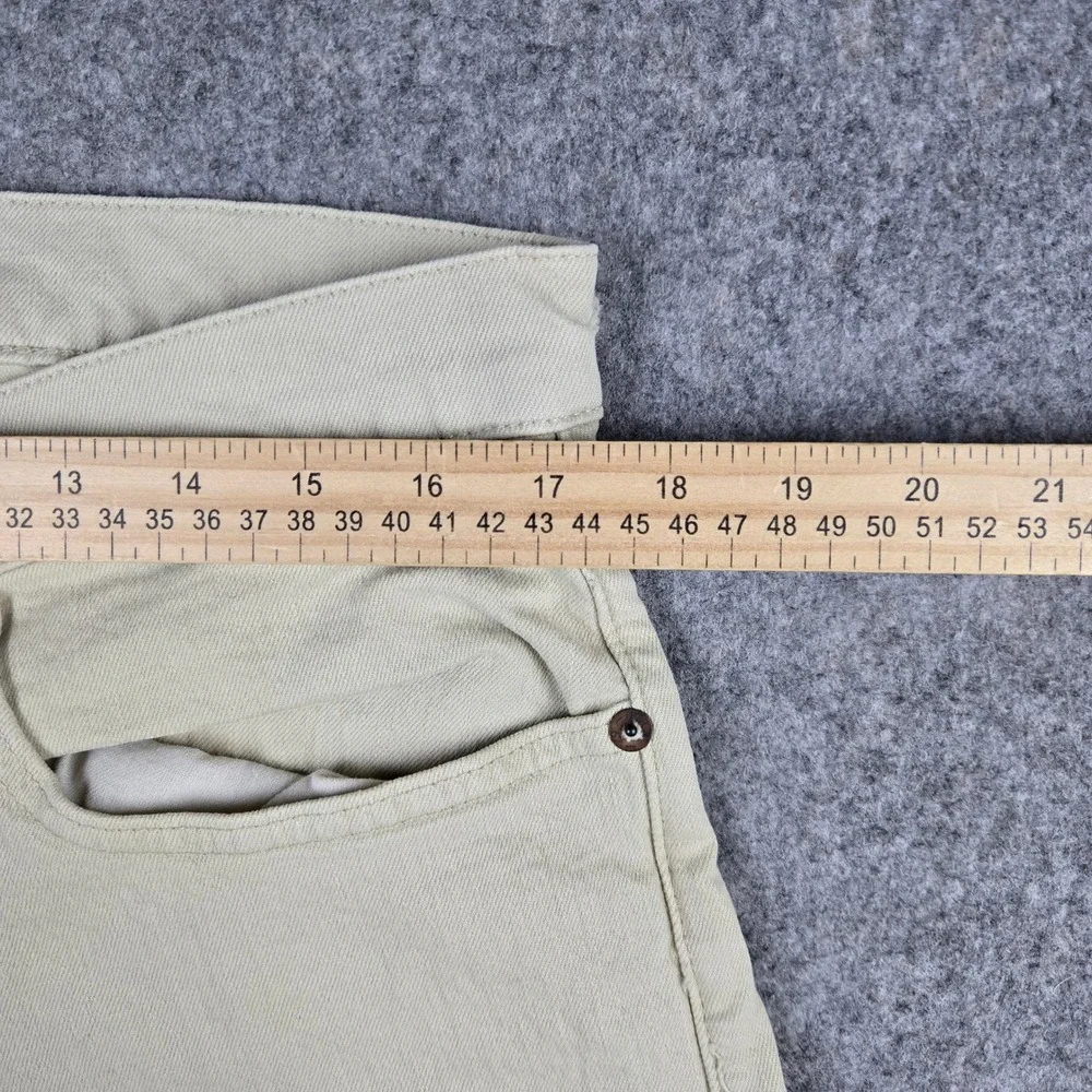 Polo Ralph Lauren Classic Fit Jeans Mens 34x32 Tan Khaki Denim Cotton Stretch